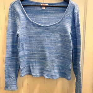 Wild Fable Light Blue Long Sleeve Top